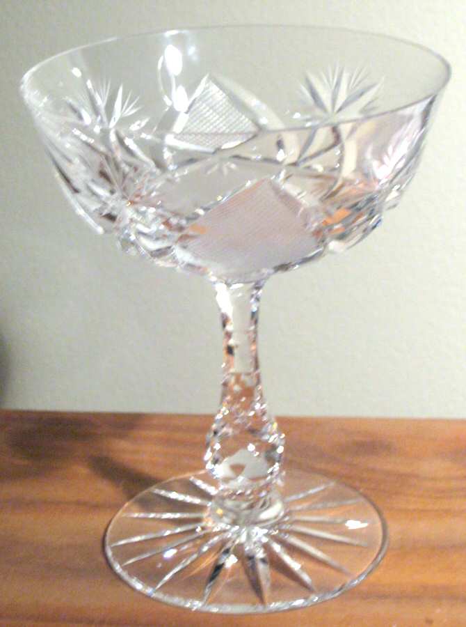 UNK1044 Champagne/Tall Sherbet by Unknown Manufacturer-1