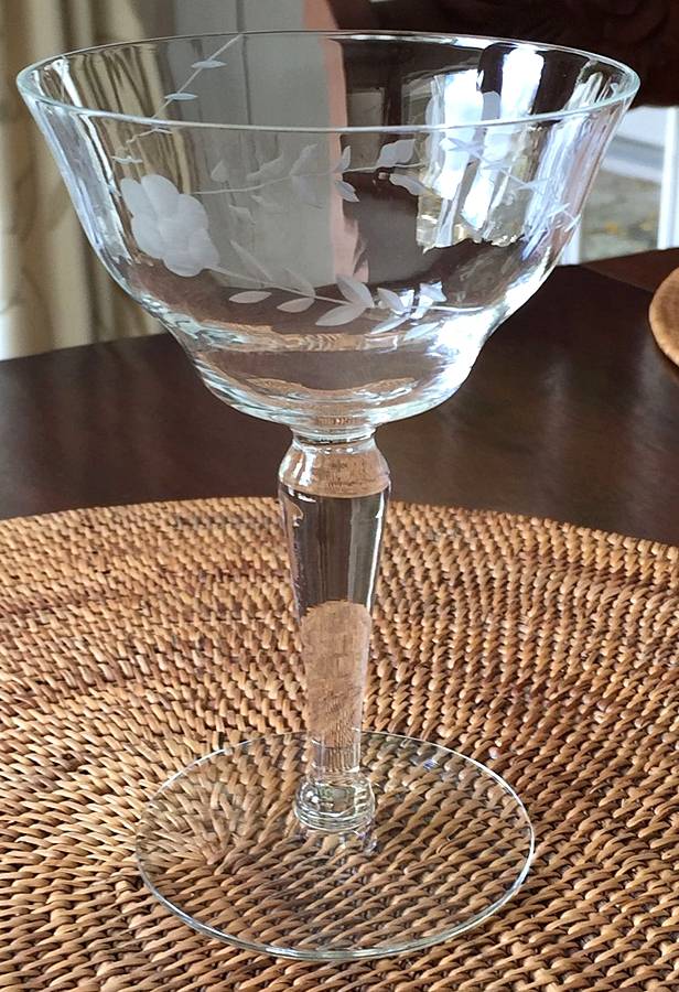 UNK1071 Champagne/Tall Sherbet by Unknown Manufacturer-1