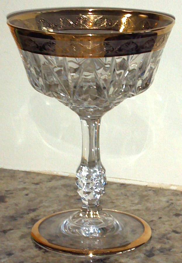 UNK1091  Champagne/Tall Sherbet by Unknown Manufacturer-1