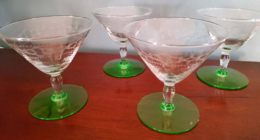 UNK1104 Champagne/Tall Sherbet by Unknown Manufacturer-1