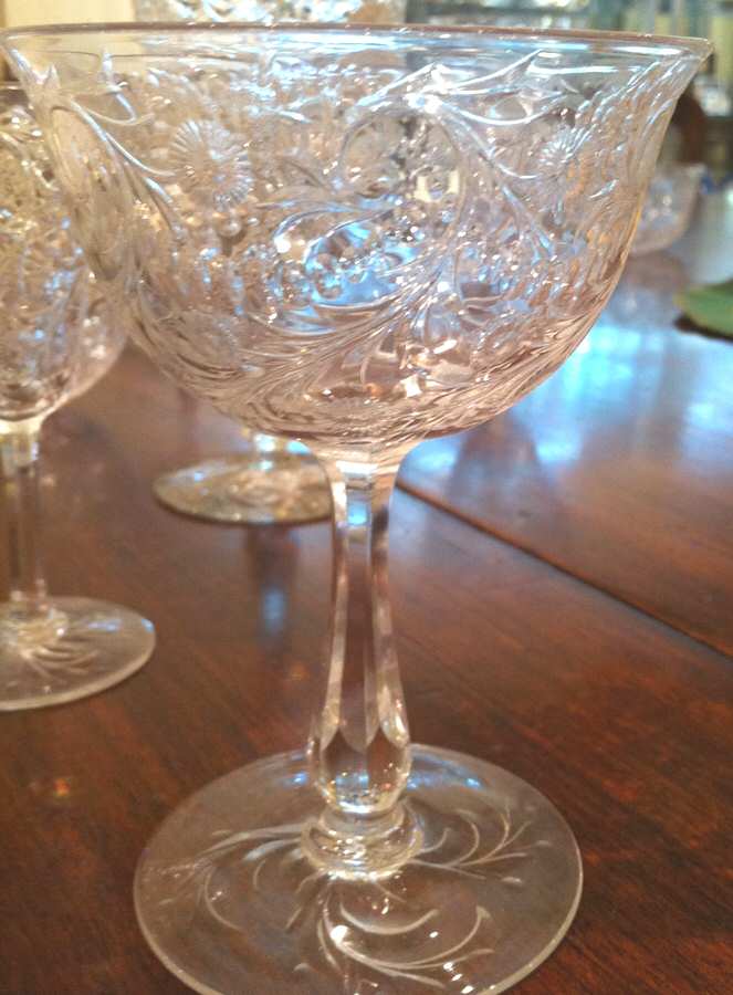 UNK1124 Champagne/Tall Sherbet by Unknown Manufacturer-1