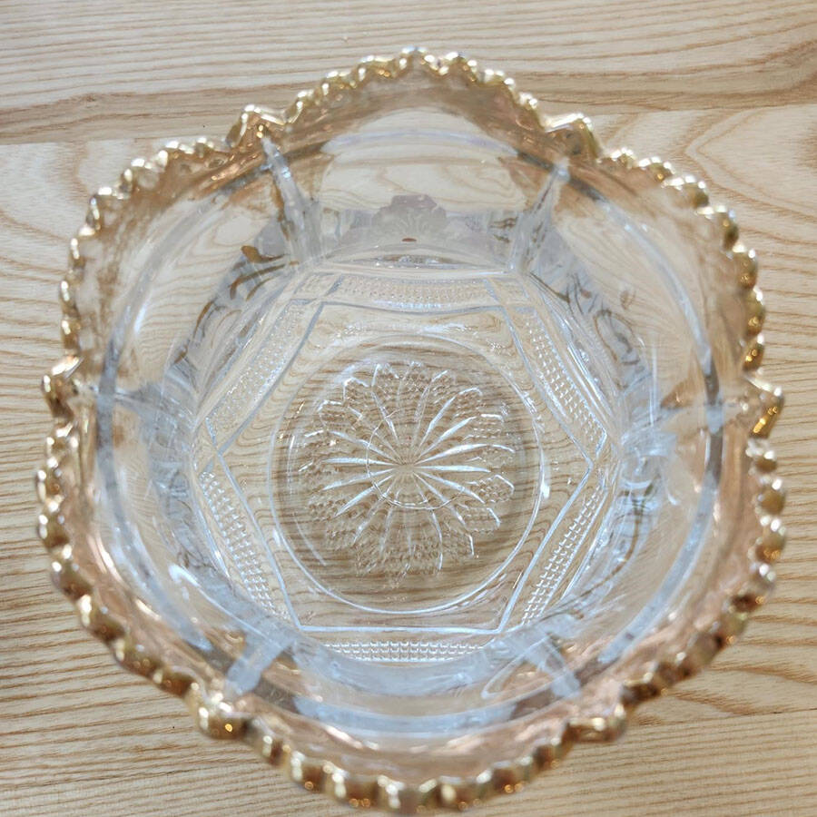 Galloway Gold Open Spooner by US Glass-1