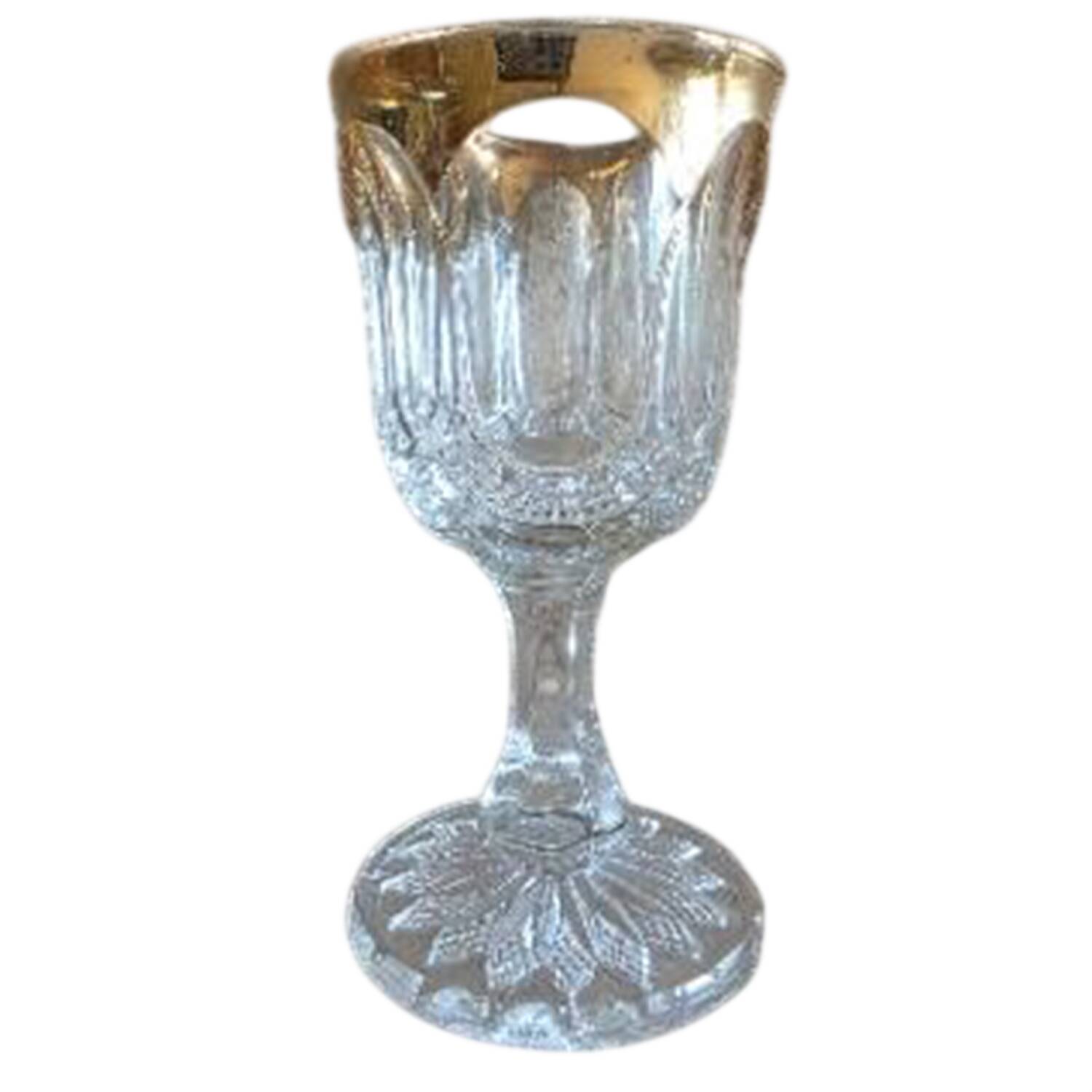 Galloway Gold Cordial Glass by US Glass-1