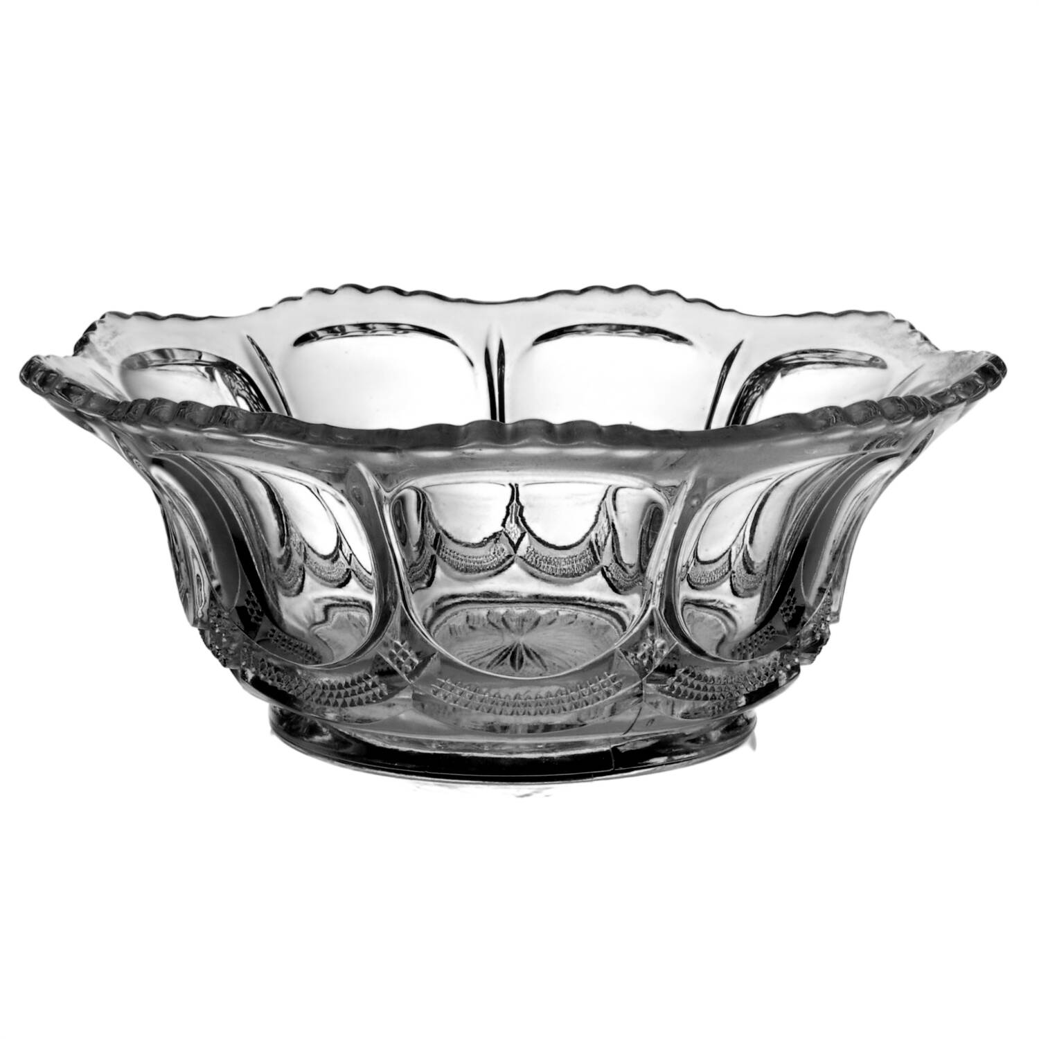 Galloway Clear 9" Round Bowl by US Glass-1
