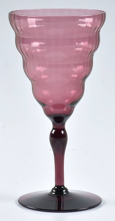 Cambodia Amethyst Wine Glass by Utility Glass-1