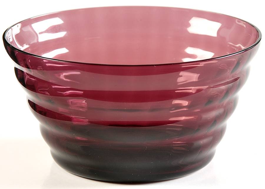 Cambodia Amethyst Small Fruit Dessert Bowl by Utility Glass-1