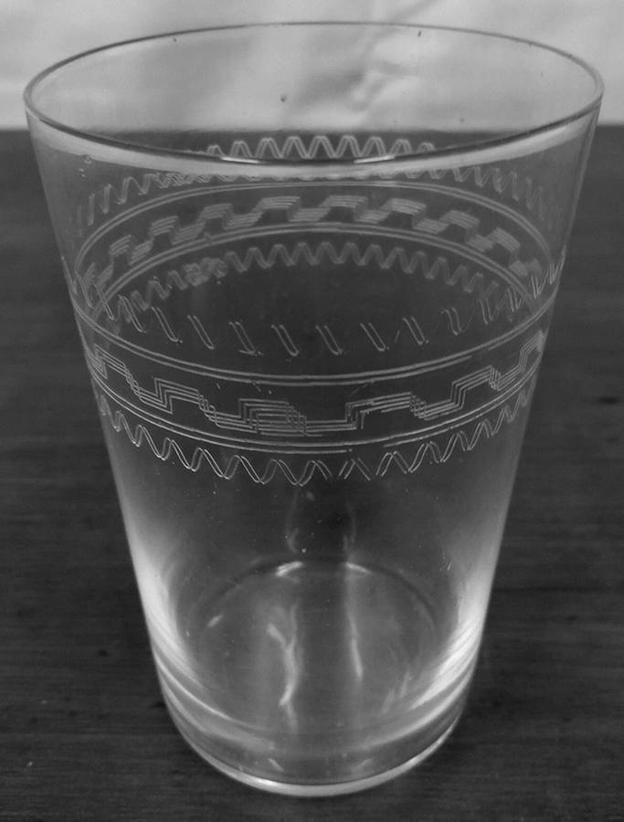 UNK1155 Flat Tumbler by Unknown Manufacturer-1