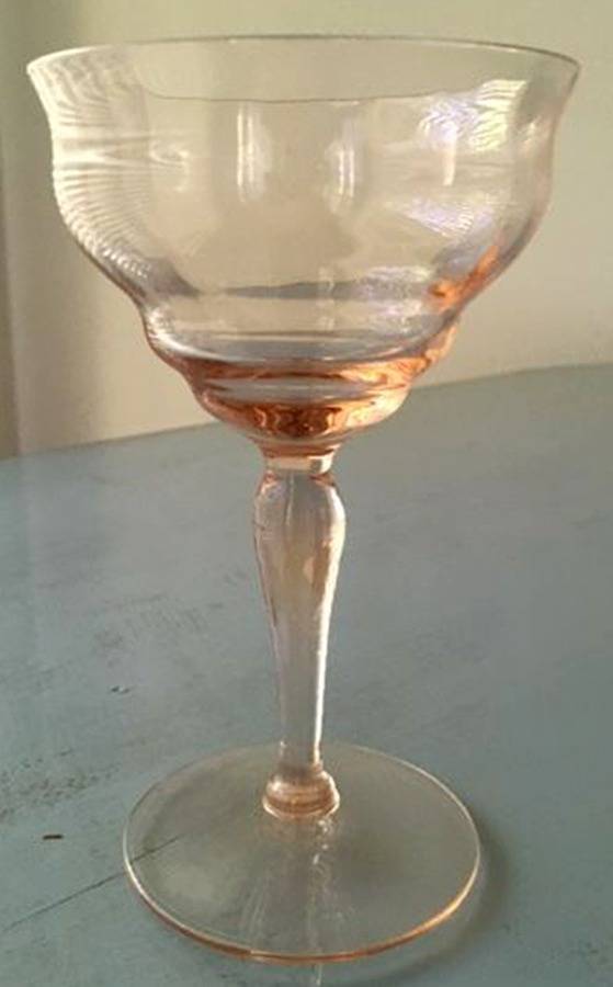 UNK1197 Pink Champagne/Tall Sherbet by Unknown Manufacturer-1