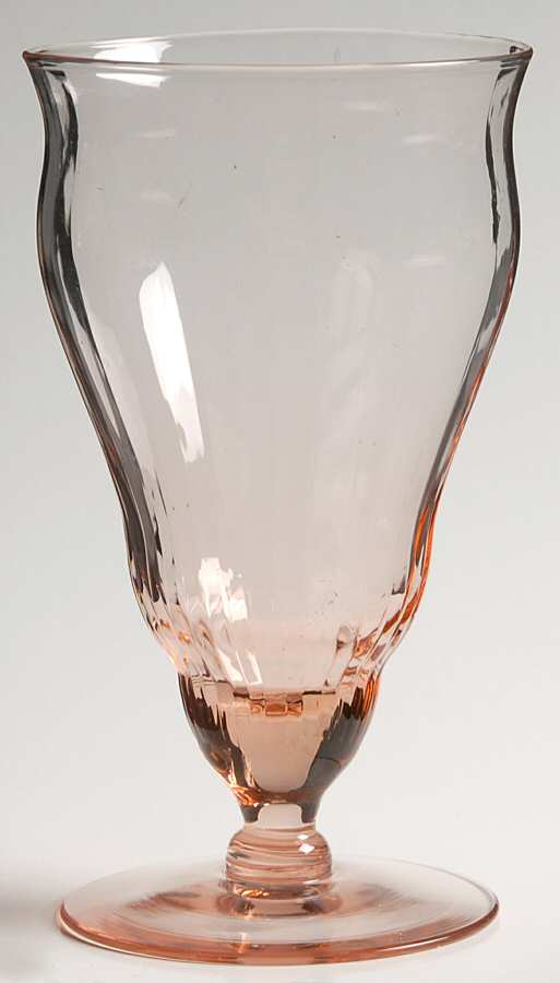 UNK1197 Pink 10 Oz Footed Tumbler by Unknown Manufacturer-1