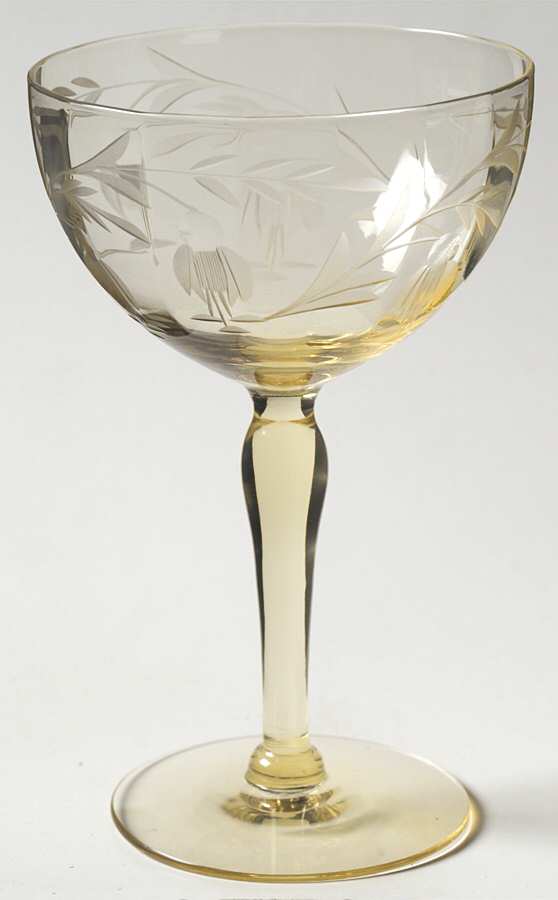 UNK1203 Champagne/Tall Sherbet by Unknown Manufacturer-1