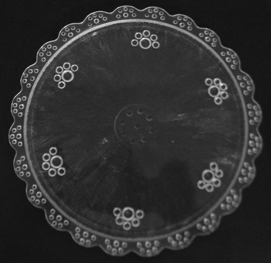 UNK1269 Cake Plate by Unknown Manufacturer-1