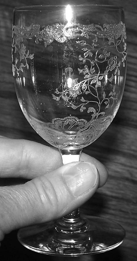 UNK1287 Sherry Glass by Unknown Manufacturer-1