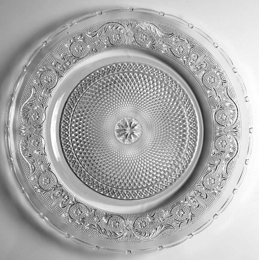 American Provencial 12" Sandwich Plate by Unknown Manufacturer-1