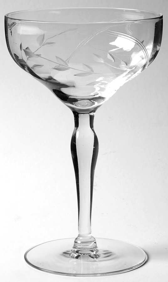 UNK1349 Champagne/Tall Sherbet by Unknown Manufacturer-1
