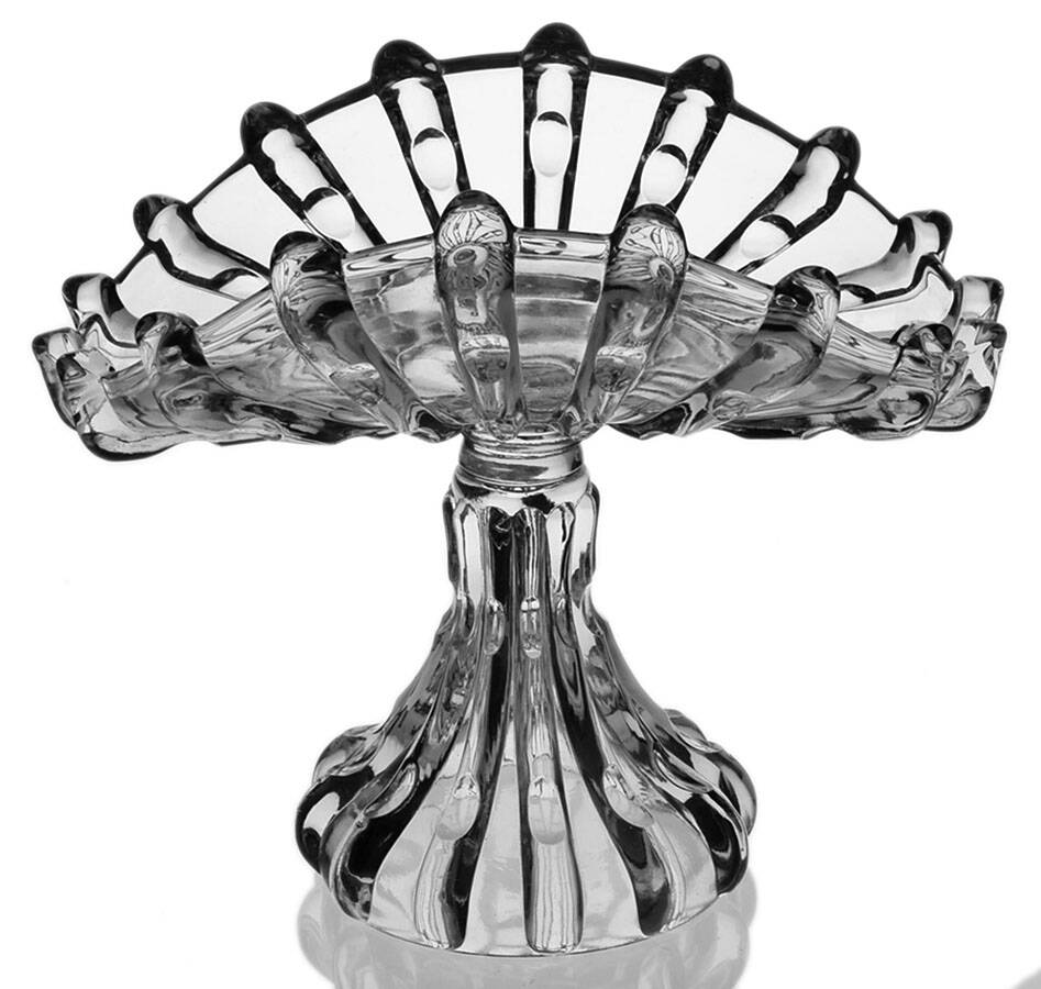 Broken Column Clear Banana Stand by US Glass-1