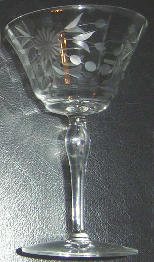 UNK1377 Champagne/Tall Sherbet by Unknown Manufacturer-1