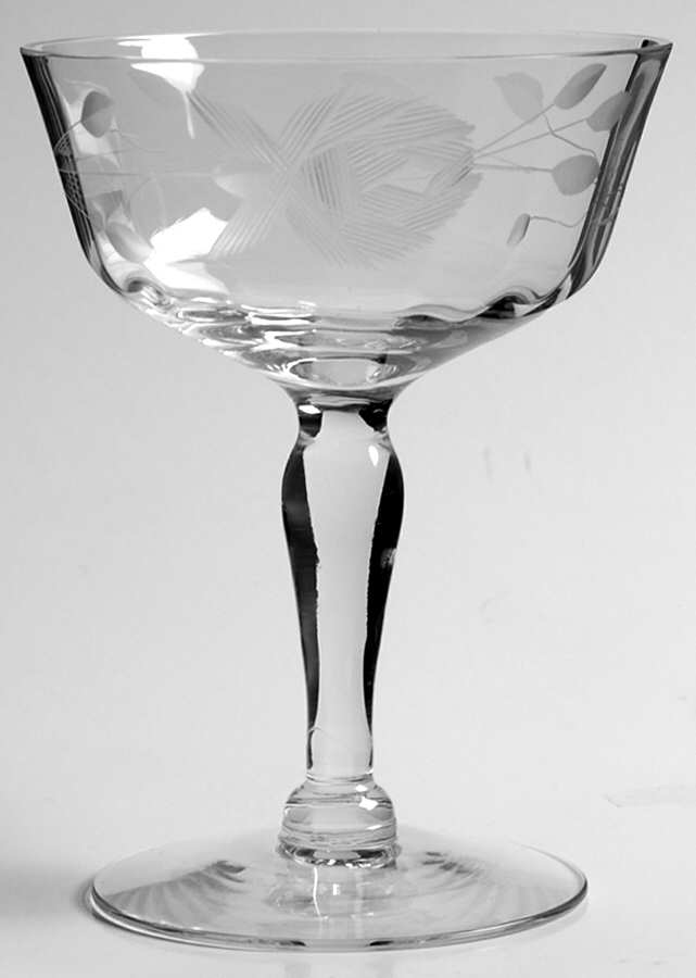 UNK1378 Champagne/Tall Sherbet by Unknown Manufacturer-1