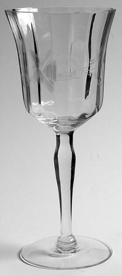 UNK1378 Water Goblet by Unknown Manufacturer-1