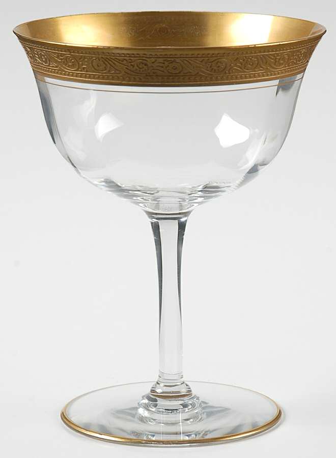UNK1393 Champagne/Tall Sherbet by Unknown Manufacturer-1