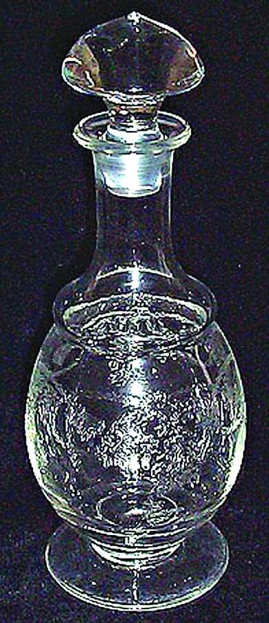UNK1414 Decanter & Stopper by Unknown Manufacturer-1