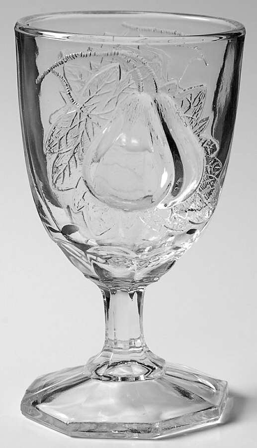 Baltimore Pear Water Goblet by Unknown Manufacturer-1