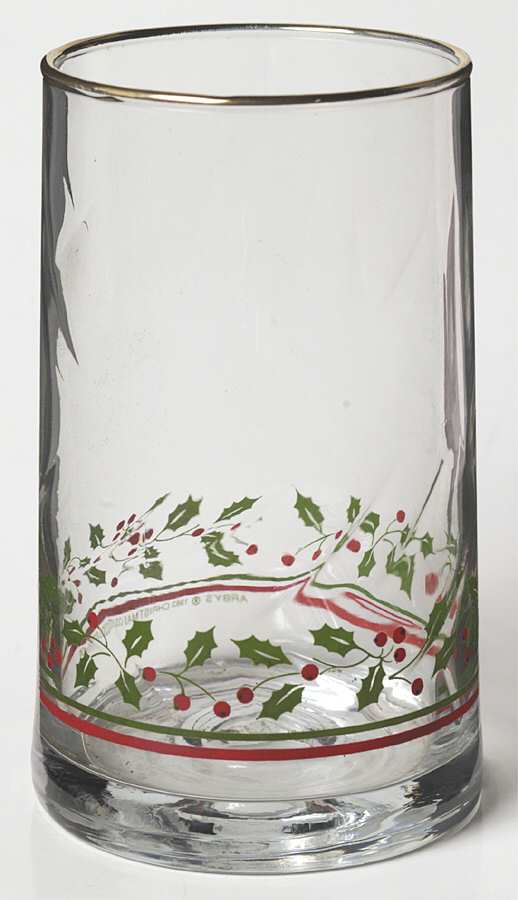 Christmas Collection Flat Iced Tea by Arby's Glassware-1