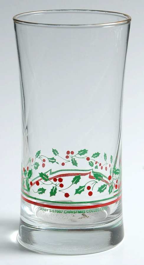 Christmas Collection Highball Glass by Arby's Glassware-1