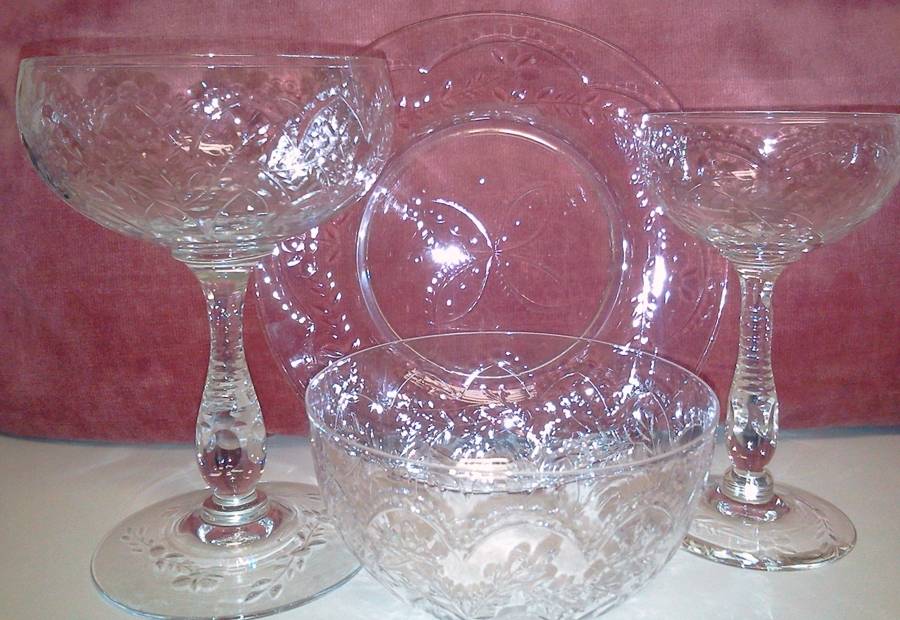 UNK1451 Champagne/Tall Sherbet by Unknown Manufacturer-1