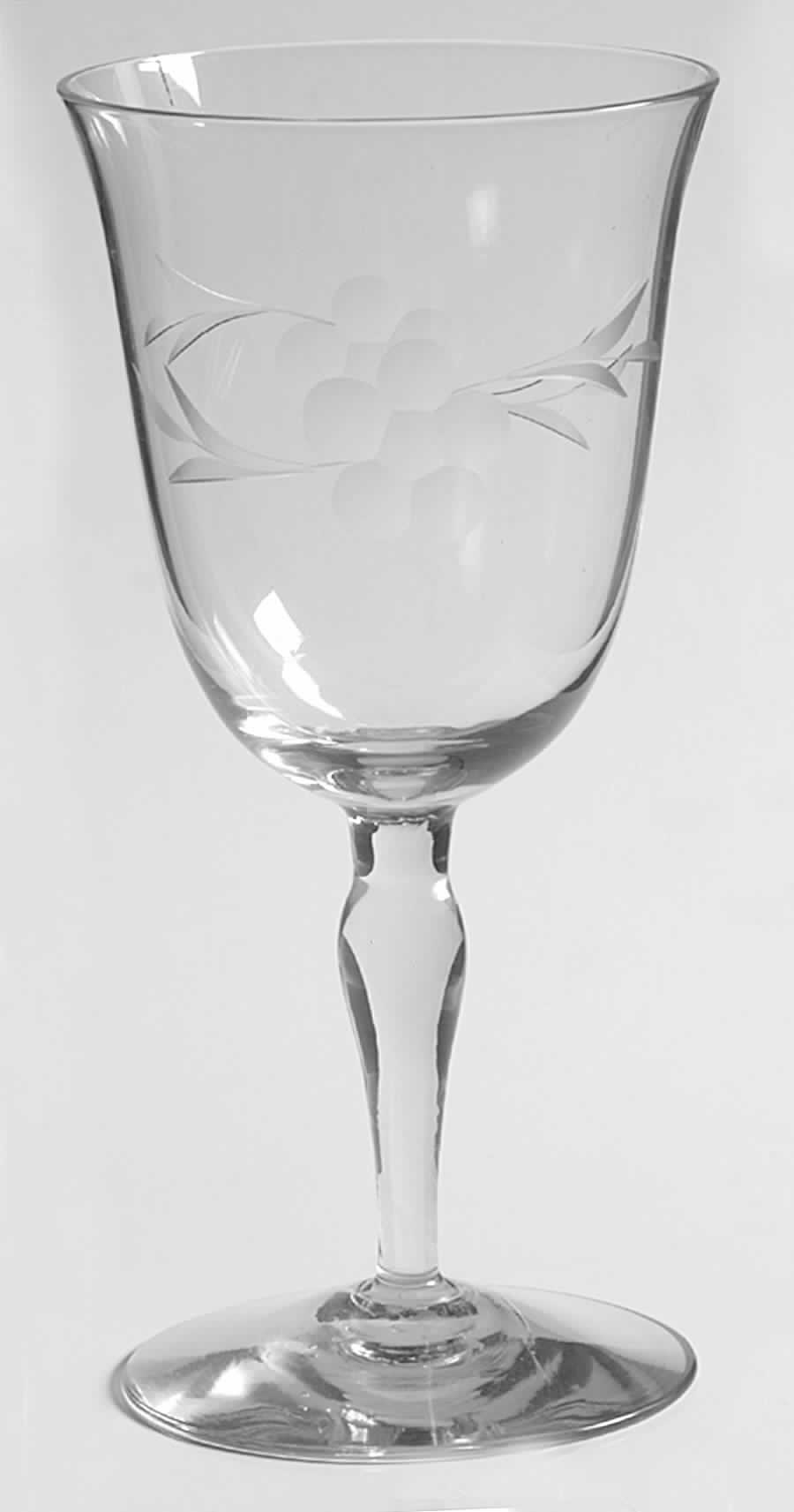 UNK1463 Water Goblet by Unknown Manufacturer-1