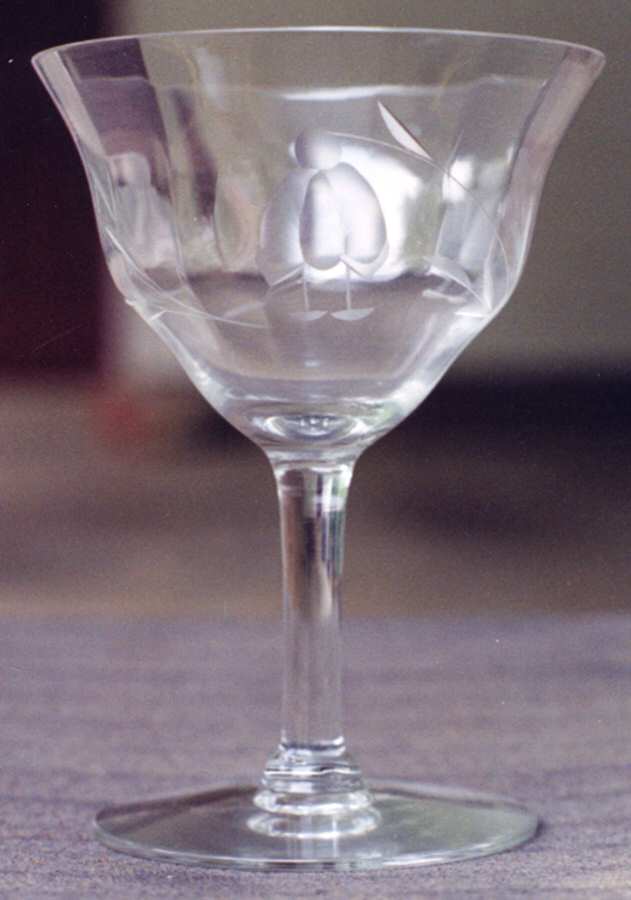 UNK1476 Champagne/Tall Sherbet by Unknown Manufacturer-1