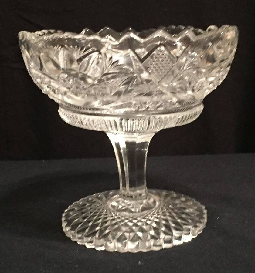 Buckingham 6" Stemmed Open Jelly by US Glass-1