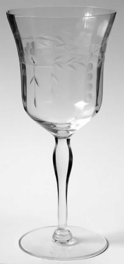 UNK1481 Water Goblet by Unknown Manufacturer-1