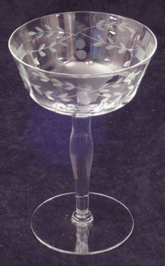UNK1481 Champagne/Tall Sherbet by Unknown Manufacturer-1