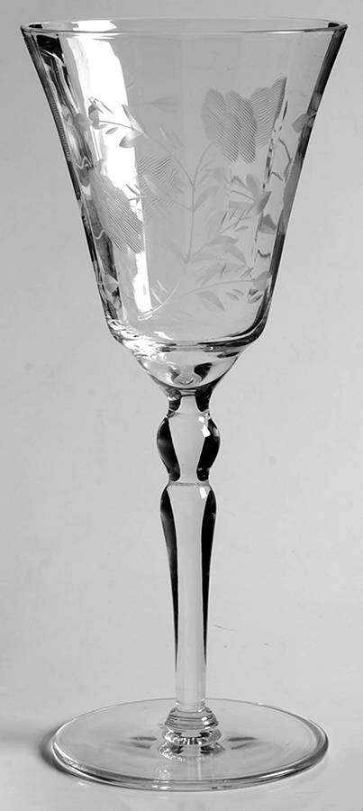 UNK1490 Water Goblet by Unknown Manufacturer-1