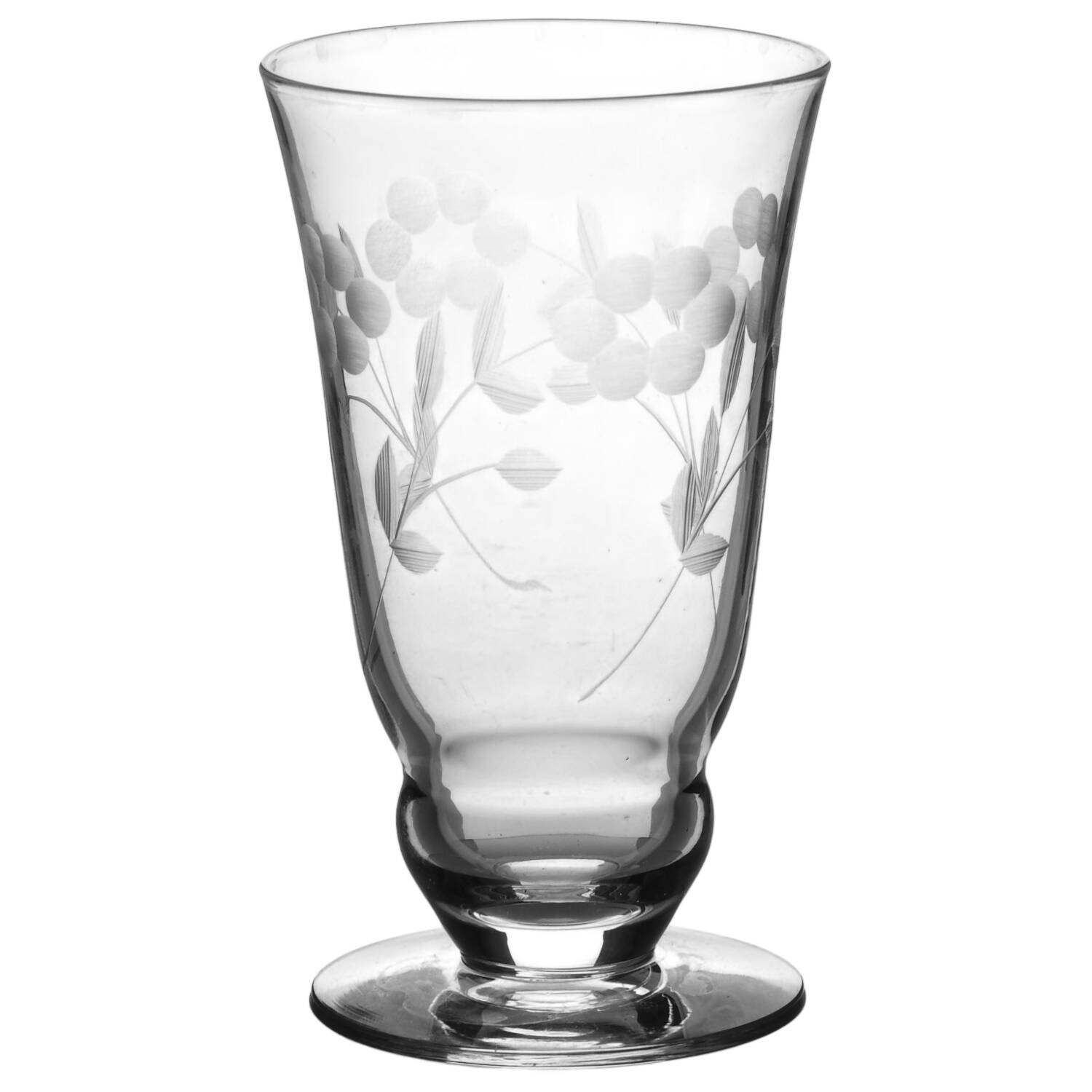 UNK1518 Footed Tumbler by Unknown Manufacturer-1