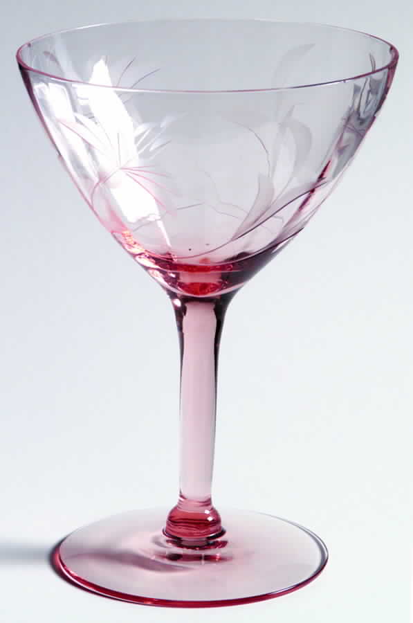 UNK1519 Champagne/Tall Sherbet by Unknown Manufacturer-1