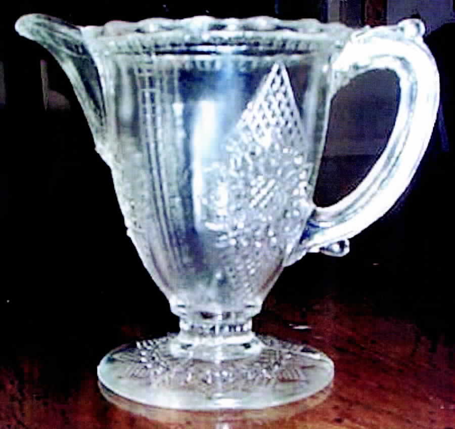 Daisy Medallion Creamer by Unknown Manufacturer-1