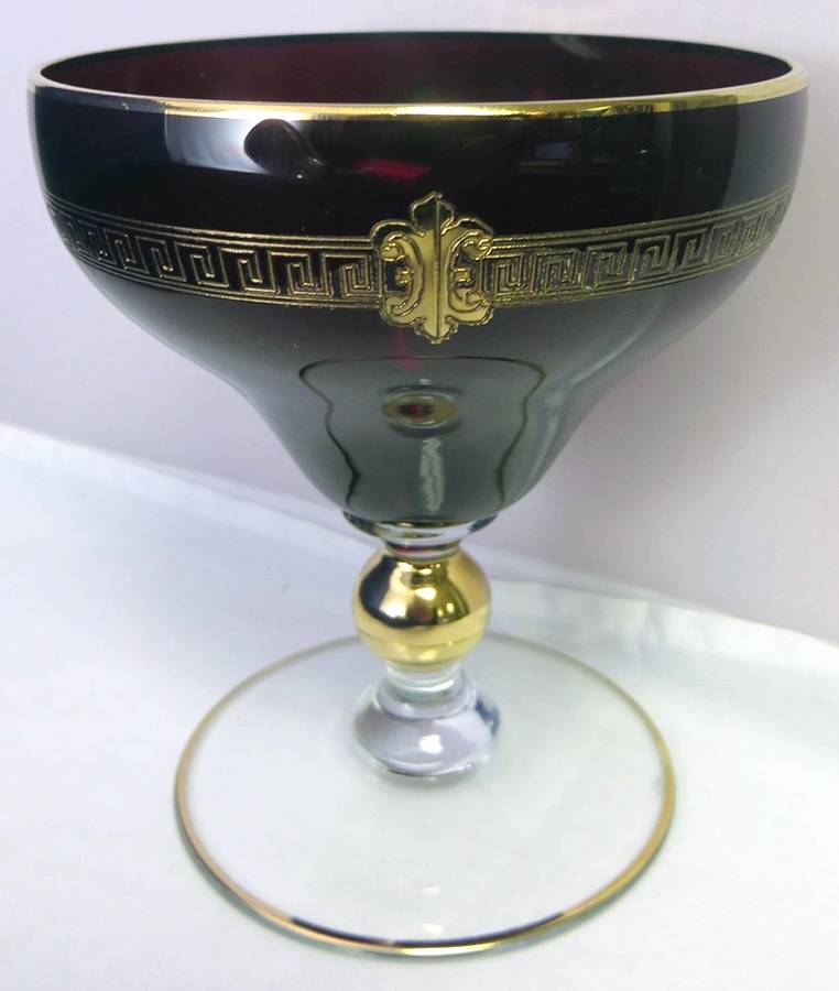 UNK1558 Champagne/Tall Sherbet by Unknown Manufacturer-1