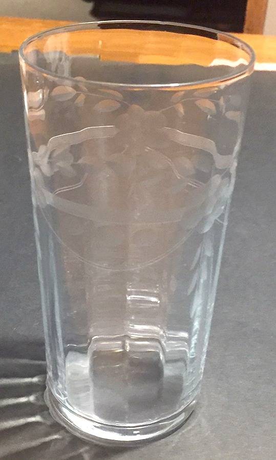 UNK1585 Flat Tumbler by Unknown Manufacturer-1