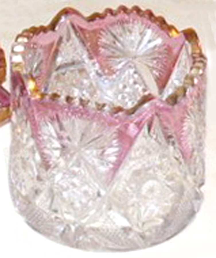 U.S. Regal Ruby Flash Open Spooner by US Glass-1
