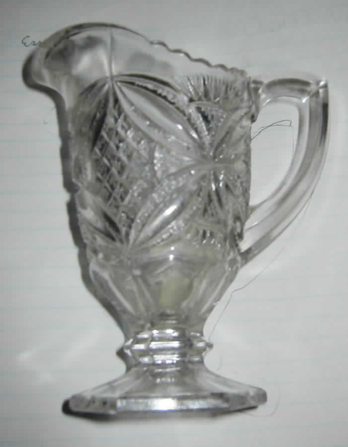 Pattee Cross Clear Creamer by US Glass-1