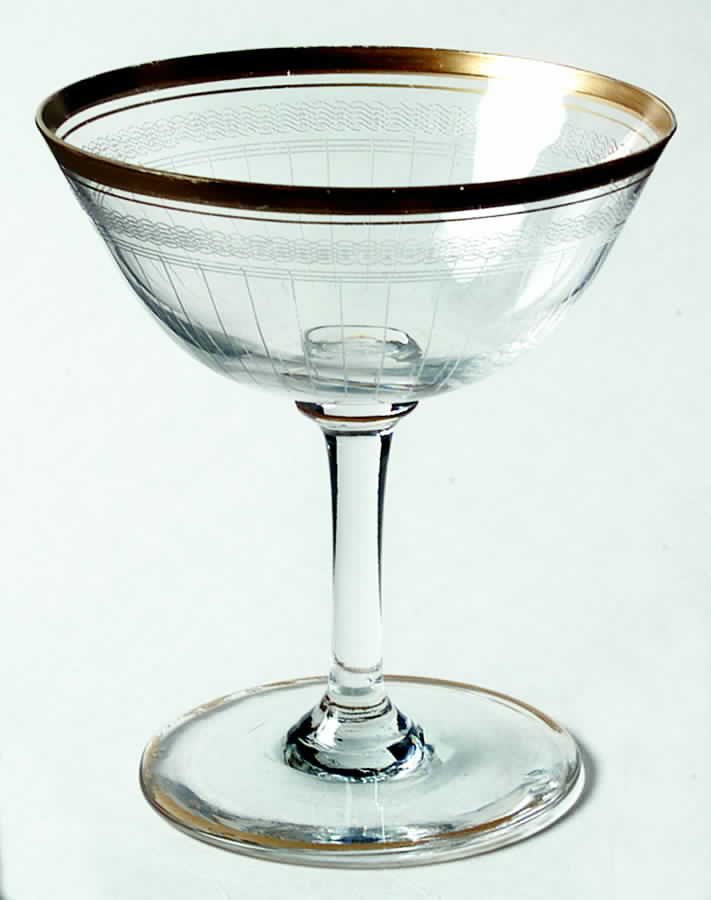 Unk1750 Champagne/Tall Sherbet by Unknown Manufacturer-1