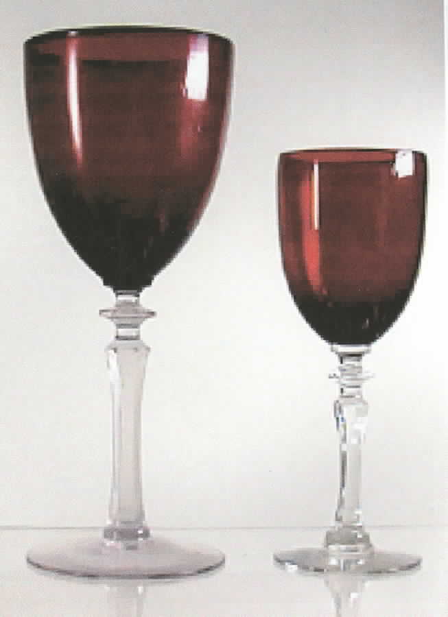UNK962 Ruby Water Goblet by Unknown Manufacturer-1