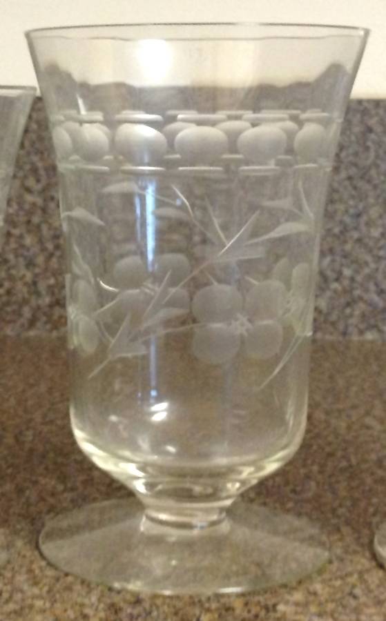 Unk1758 Footed Tumbler by Unknown Manufacturer-1