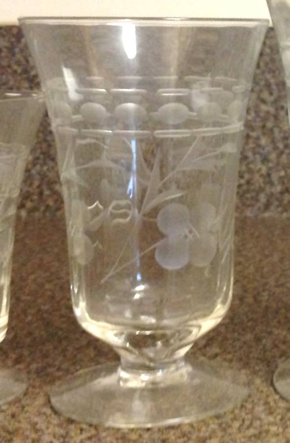 Unk1758 Footed Tumbler by Unknown Manufacturer-1