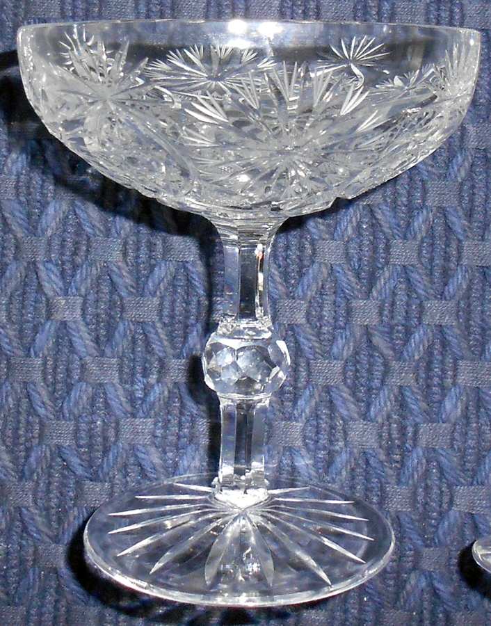 Unk1760 Champagne/Tall Sherbet by Unknown Manufacturer-1
