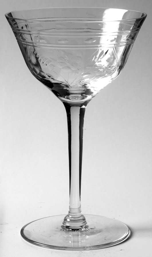 Unk1765 Champagne/Tall Sherbet by Unknown Manufacturer-1