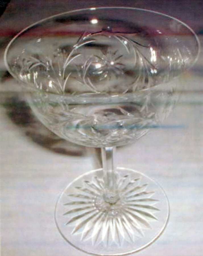 Unk1774 Champagne/Tall Sherbet by Unknown Manufacturer-1