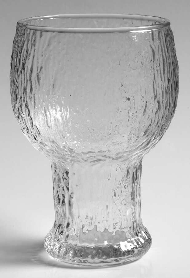 Glacier Clear Water Goblet by Indiana Glass-1