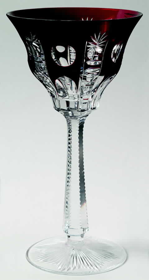 UNK1815 Ruby Water Goblet by Unknown Manufacturer-1